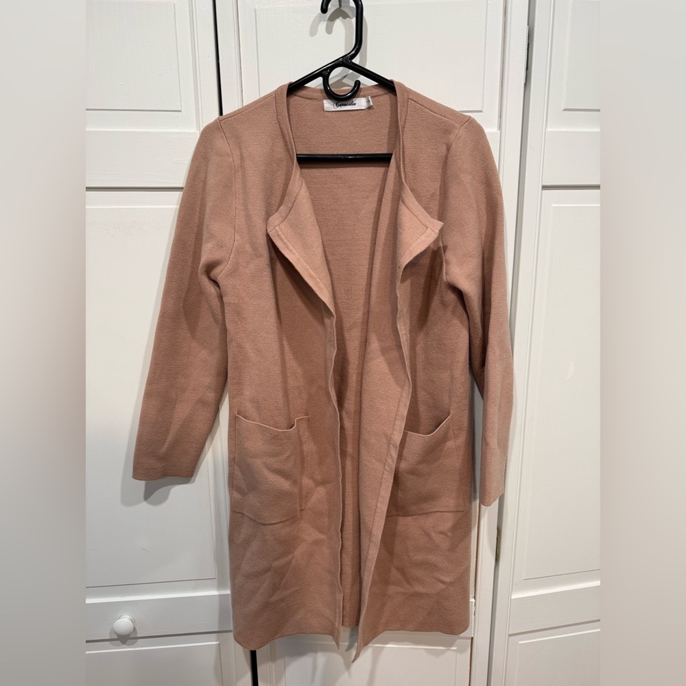 Elegant Women's Open Front Cardigan